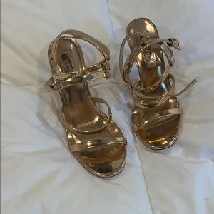 Gold Heels